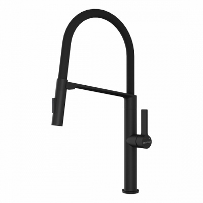  Смеситель для кухни Paulmark Barrel Антрацит