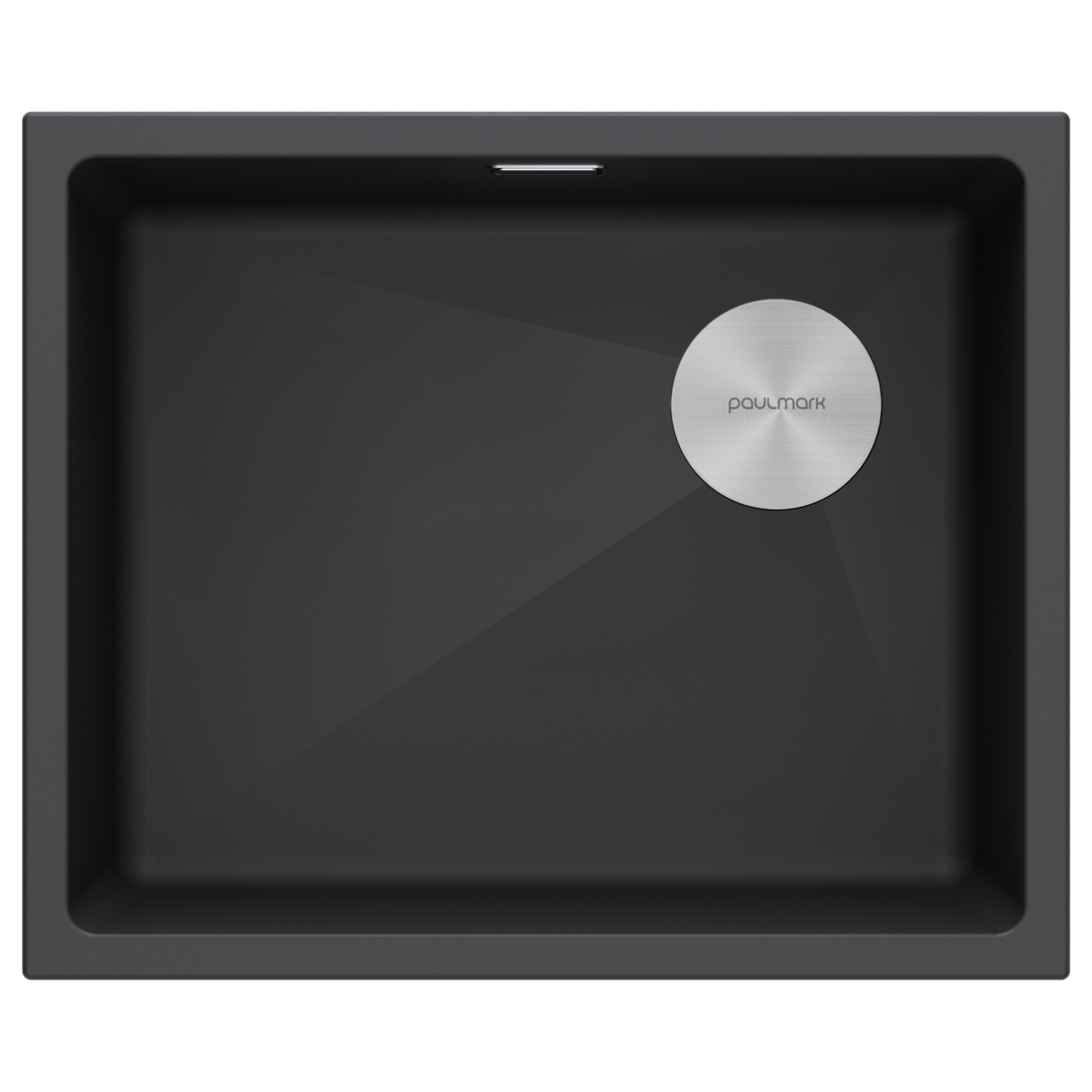 Мойка LUMI 55UNI-SKEW, IT-GRANIT, LU55SK-AN, антрацит, 555х440, Paulmark