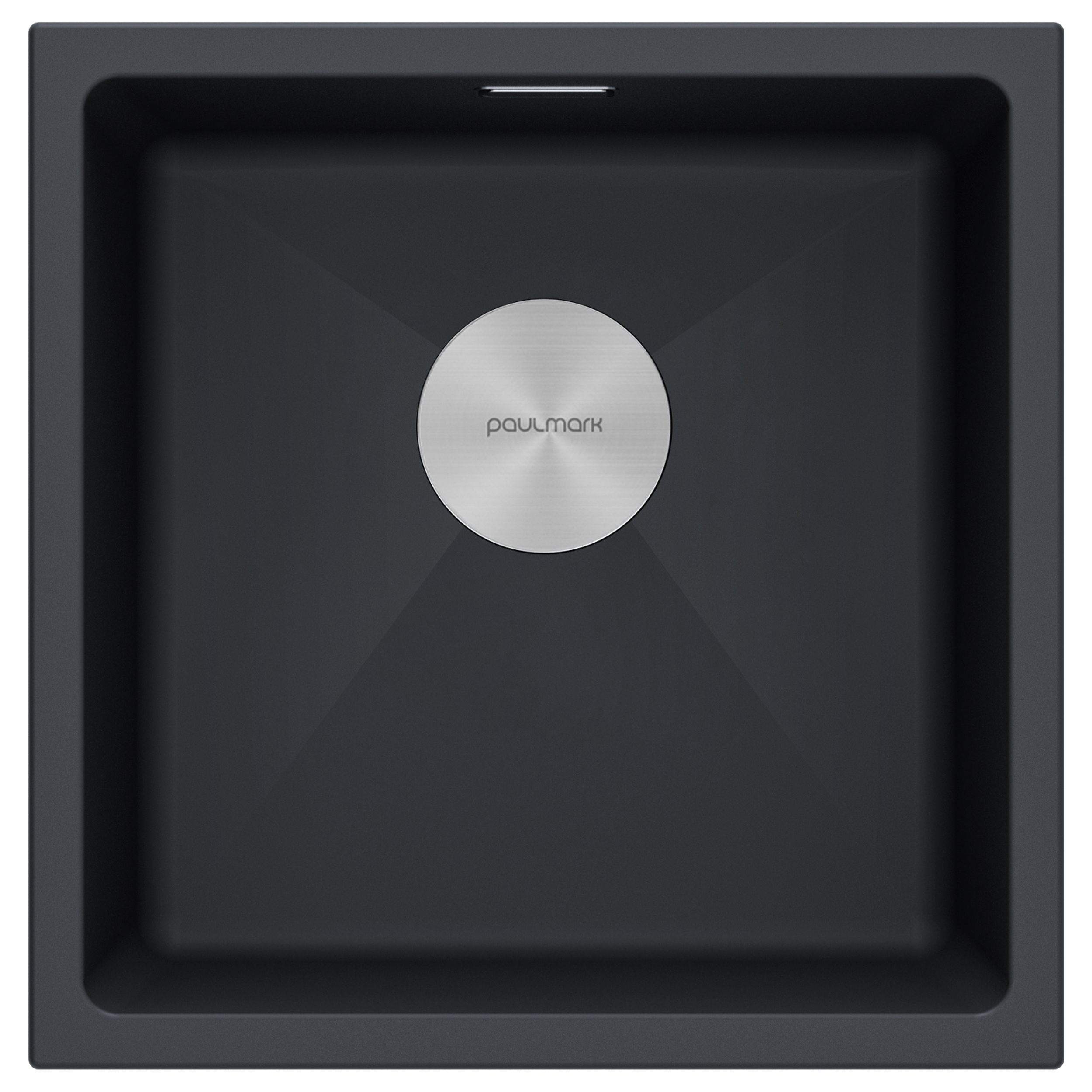 Мойка LUMI 45UNI, IT-GRANIT, LU45-AN, антрацит, 455х460, Paulmark