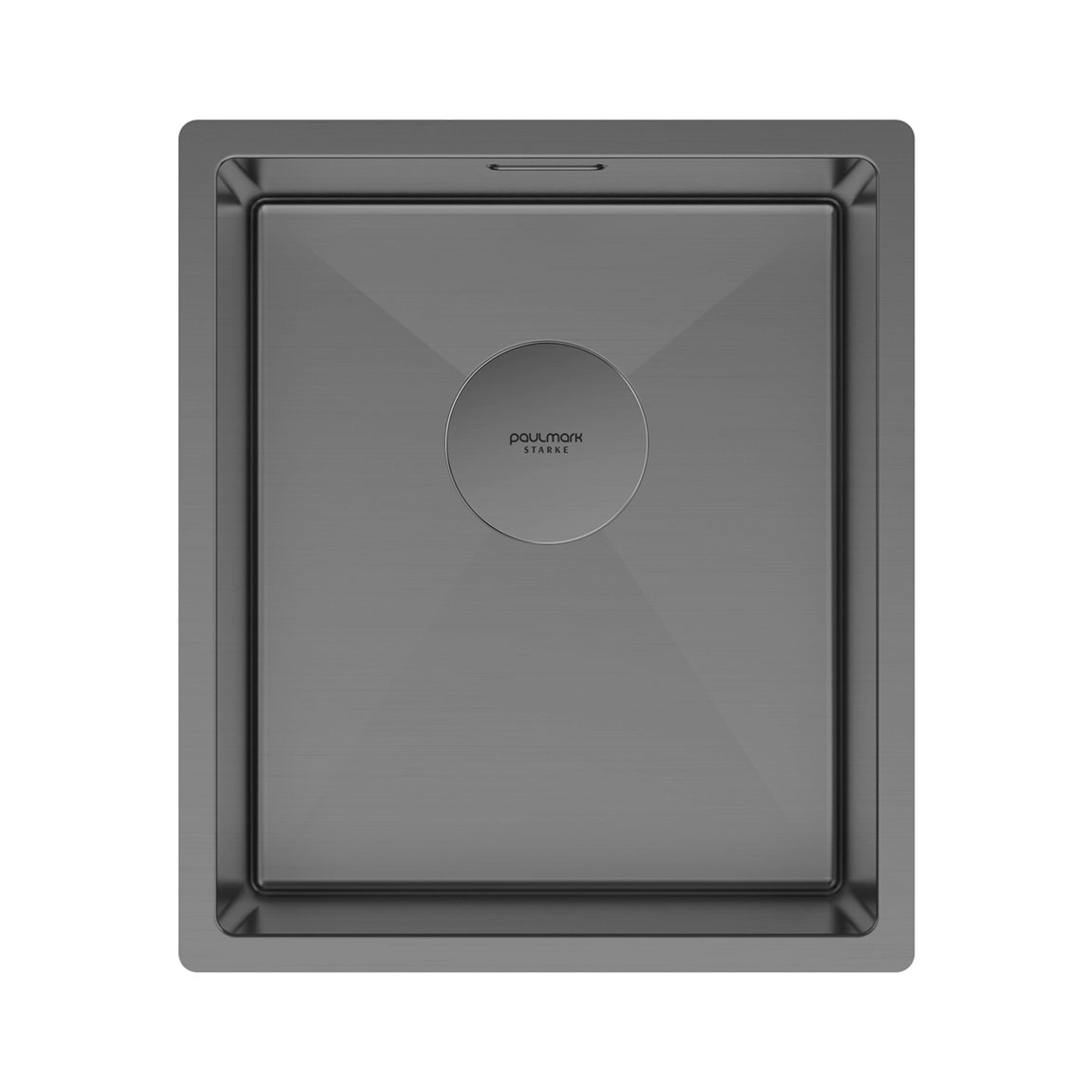 Мойка нерж. сталь NEXT 38 UNI, PM213844-BS, брашированная сталь, 380х440мм, Paulmark