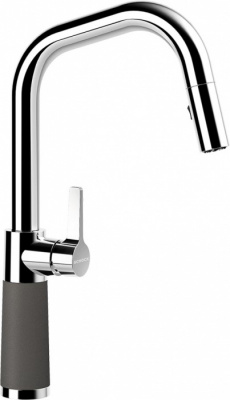  Смеситель для кухни Schock SC-530-D , Cristalite Серебристый камень