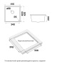 Мойка NEO CLASSIC 41, ACRYSTONE, PM964144-WH, WHITE, 410х435 мм, Paulmark