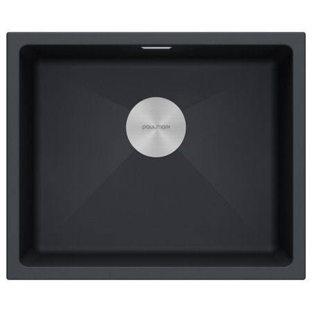 Мойка LUMI 55UNI, IT-GRANIT, LU55-AN, антрацит, 555х460, Paulmark