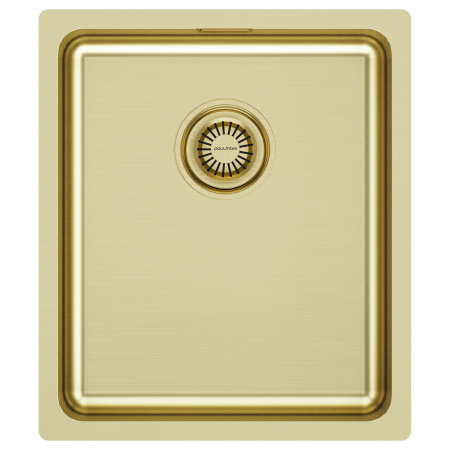 Мойка нерж. сталь VISTA 38, PM904438-LG, светлое золото, 380х440мм, Paulmark