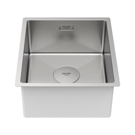 Мойка нерж. сталь NEXT 38 UNI, PM213844-BS, брашированная сталь, 380х440мм, Paulmark