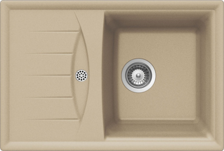 Кухонная мойка Schock Genius 45D Small Лунный камень
