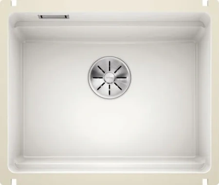  Кухонная мойка Blanco Etagon 500-U PuraPlus Белый глянцевый
