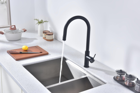 Смеситель для кухни GALANT, антрацит, Ga213077-AN, Paulmark-Starke