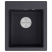 Мойка KANTE 40, IT-GRANIT, PM104249-BL, черный гранит, 415х490 мм, Paulmark