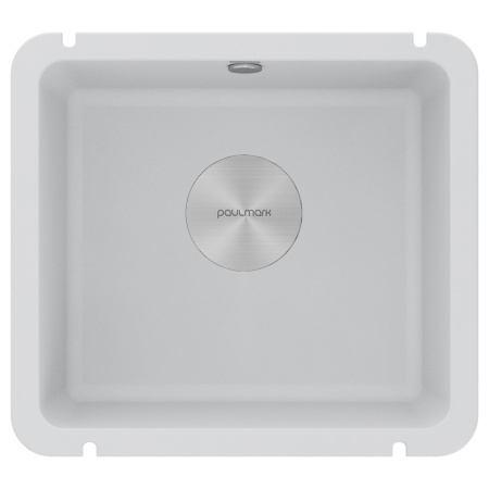 Мойка UNTER 50, IT-GRANIT, PM204543-WH, белый, 455х435, подст. мон. Paulmark