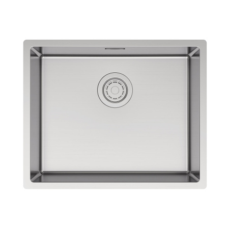 Мойка LASSAN 54 UNI, нерж. сталь, LA54-BS, брашированная сталь, 540х440мм, Paulmark