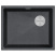 Мойка LUMI 55UNI-SKEW, IT-GRANIT, LU55SK-AN, антрацит, 555х440, Paulmark