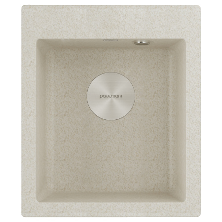 Мойка KANTE 40, IT-GRANIT, PM104249-BE, бежевый, 415х490 мм, Paulmark