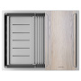 Мойка нерж. сталь NEXT-MULTI SINK 58-L UNI, PM785845-L-BS, брашированная сталь, 580х450мм, Paulmark