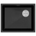 Мойка LUMI 55UNI-SKEW, IT-GRANIT, LU55SK-AN, антрацит, 555х440, Paulmark