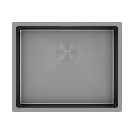 Мойка нерж. сталь NEXT 54 UNI, PM215444-GM-M, матовая вороненая сталь, 540х440мм, Paulmark