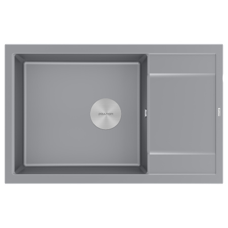Мойка FLUGEN 60, IT-GRANIT, PM317850-GRM, серый металлик, 780х500 мм, Paulmark