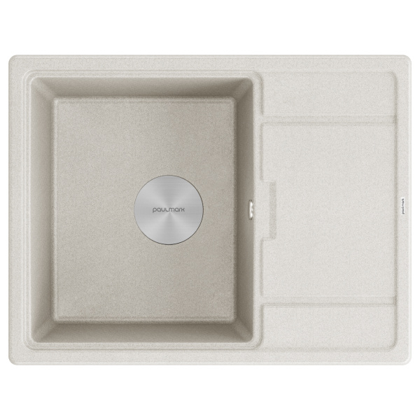 Мойка FLUGEN 50-650, IT-GRANIT, PM216550-GR, серый, 650х500 мм, Paulmark