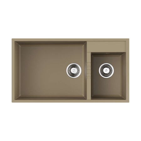 Кухонная мойка Omoikiri TEDORI 85-2-U Leningrad grey