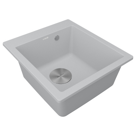 Мойка KANTE 45, IT-GRANIT, PM104651-WH, белый, 460х510 мм, Paulmark