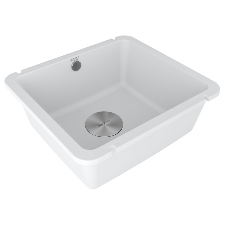 Мойка UNTER 50, IT-GRANIT, PM204543-WH, белый, 455х435, подст. мон. Paulmark