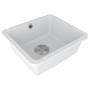 Мойка UNTER 50, IT-GRANIT, PM204543-WH, белый, 455х435, подст. мон. Paulmark