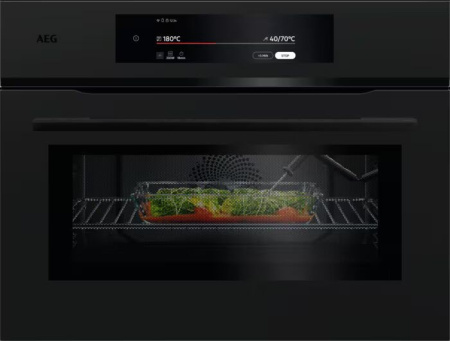 Компактный духовой шкаф с СВЧ AEG NKK9N821T
