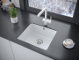Мойка UNTER 50, IT-GRANIT, PM204543-WH, белый, 455х435, подст. мон. Paulmark