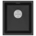 Мойка LUMI 41UNI, IT-GRANIT, LU41-AN, антрацит, 410х460, Paulmark