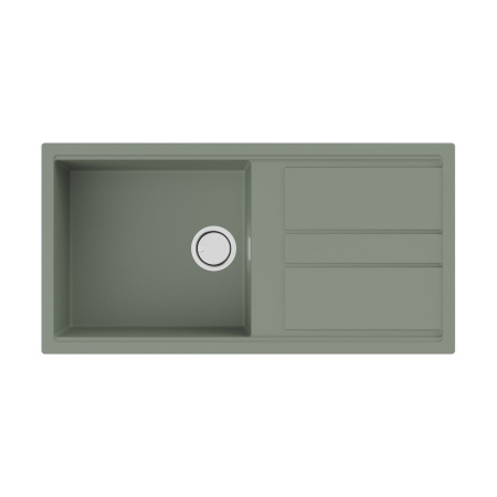 Кухонная мойка Omoikiri Kitagawa 100 Wind green