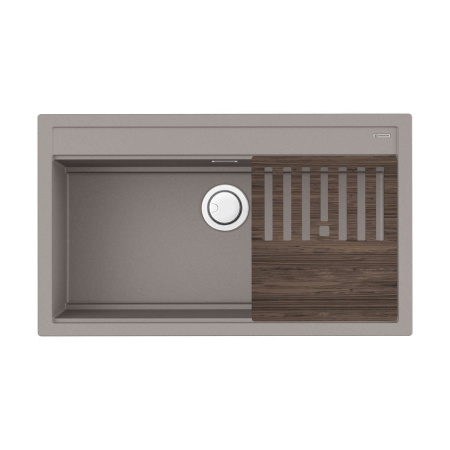 Кухонная мойка Omoikiri Kitagawa 86-LB Leningrad grey