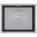 Мойка LUMI 55UNI, IT-GRANIT, LU55-AN, антрацит, 555х460, Paulmark