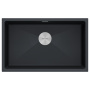 Мойка LUMI 74UNI, IT-GRANIT, LU74-AN, антрацит, 740х460, Paulmark