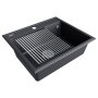 Мойка STEPIA 60, IT-GRANIT, PM115951-AN, антрацит, 590х510, Paulmark