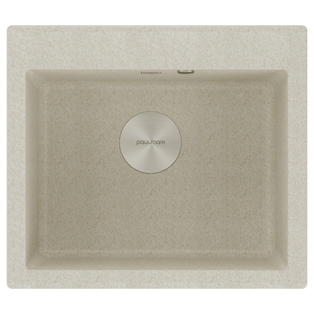 Мойка KANTE 60, IT-GRANIT, PM106052-BE, бежевый, 600х520 мм, Paulmark