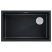 Мойка LUMI 74UNI-SKEW, IT-GRANIT, LU74SK-AN, антрацит, 740х440, Paulmark