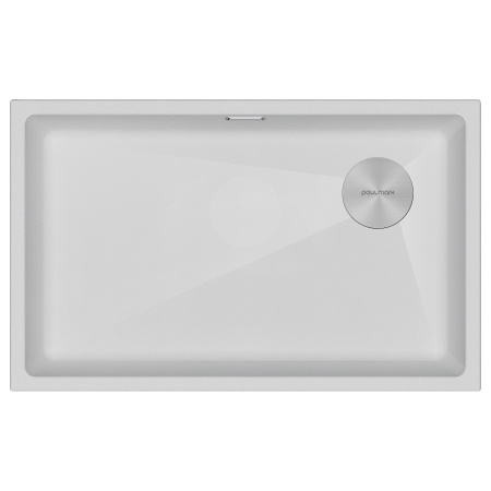 Мойка LUMI 74UNI-SKEW, IT-GRANIT, LU74SK-WH, белый, 740х440, Paulmark