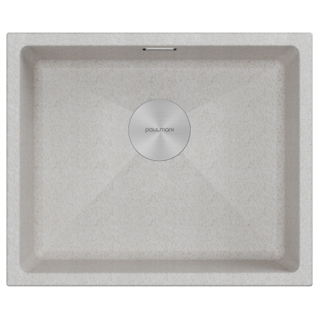 Мойка LUMI 55UNI, IT-GRANIT, LU55-BE, бежевый, 555х460, Paulmark