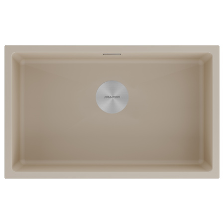 Мойка LUMI 74UNI, IT-GRANIT, LU74-LA, латте, 740х460, Paulmark