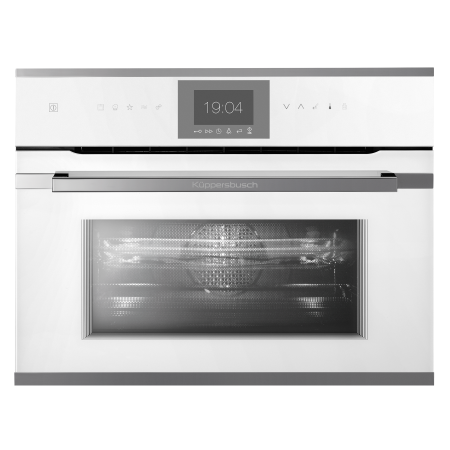  Духовой шкаф с свч Kuppersbusch CBM 6550.0 W Silver chrome