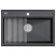 Мойка STEPIA 80, IT-GRANIT, PM117551-AN, антрацит, 750х510, Paulmark