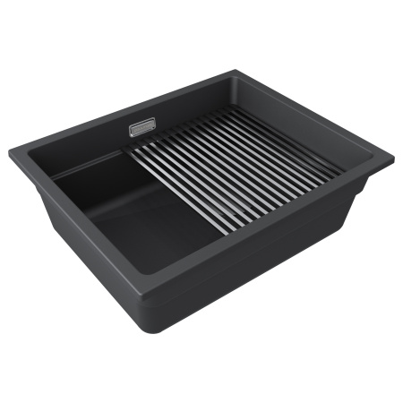 Мойка LUMI-PRO 55 UNI, IT-GRANIT, LU-PRO 55-AN, антрацит, 550х450, Paulmark
