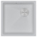 Мойка LUMI 45UNI-SKEW, IT-GRANIT, LU45SK-AN, антрацит, 455х440, Paulmark
