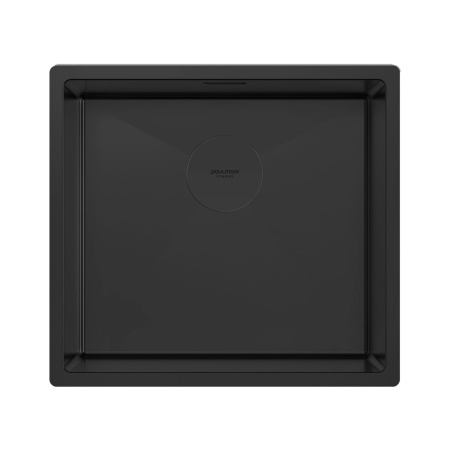 Мойка нерж. сталь NEXT 48 UNI, PM214844-MBN, матовый черный, 480х440мм, Paulmark