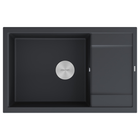 Мойка FLUGEN 60, IT-GRANIT, PM317850-AN, антрацит, 780х500 мм, Paulmark