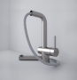 Смеситель для кухни DOSSE, брашированная сталь, Do214418-BS, Paulmark