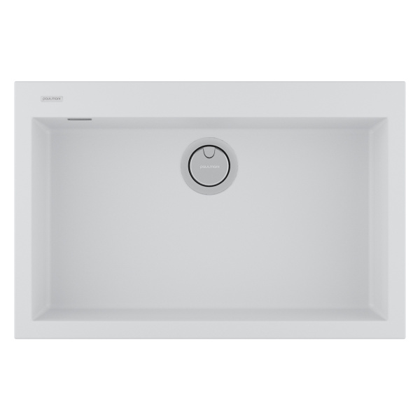 Мойка DECORATION 76, ACRYSTONE, PM937650-WH, WHITE, 760х500 мм, Paulmark