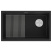 Мойка LUMI-PRO 74 UNI, IT-GRANIT, LU-PRO 74-AN, антрацит, 740х450, Paulmark