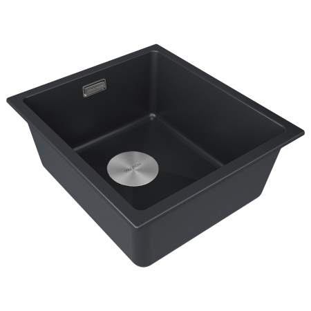 Мойка LUMI 41UNI, IT-GRANIT, LU41-AN, антрацит, 410х460, Paulmark