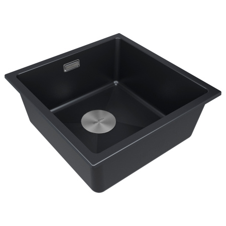 Мойка LUMI 45UNI, IT-GRANIT, LU45-AN, антрацит, 455х460, Paulmark